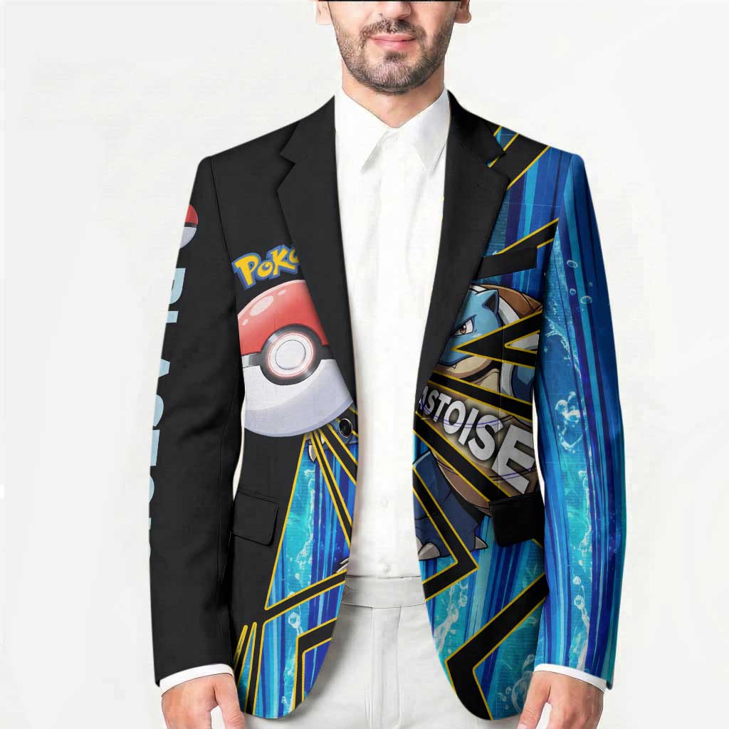 Blastoise Poké Blazer Aqua Burst Comic Style
