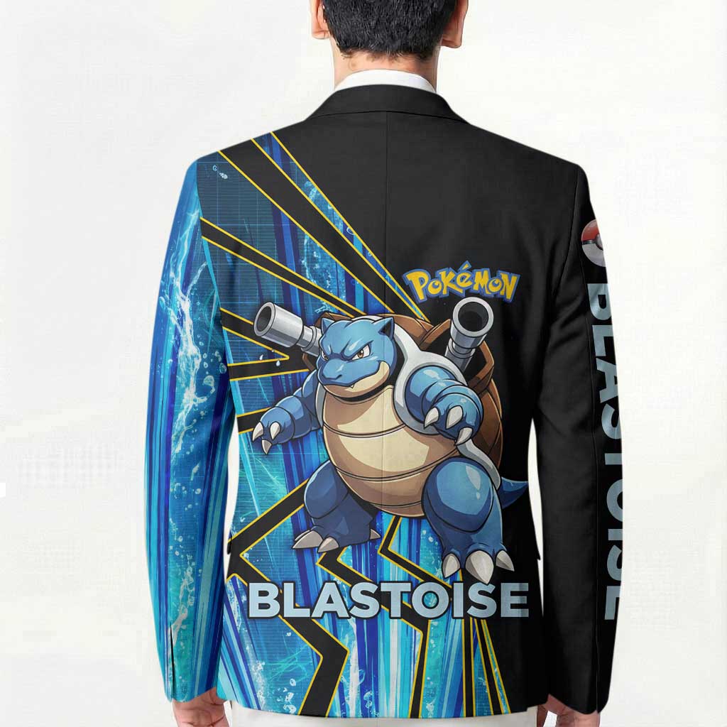 Blastoise Poké Blazer Aqua Burst Comic Style