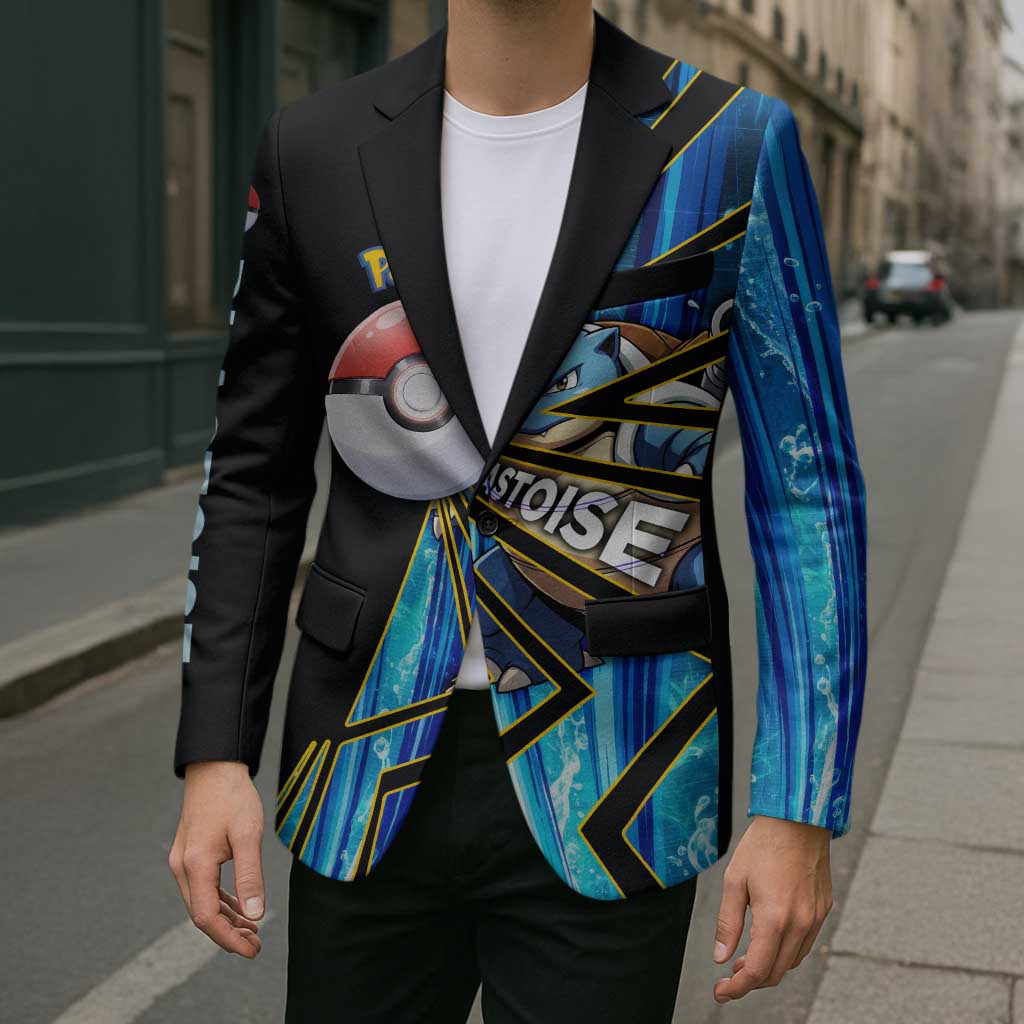 Blastoise Poké Blazer Aqua Burst Comic Style