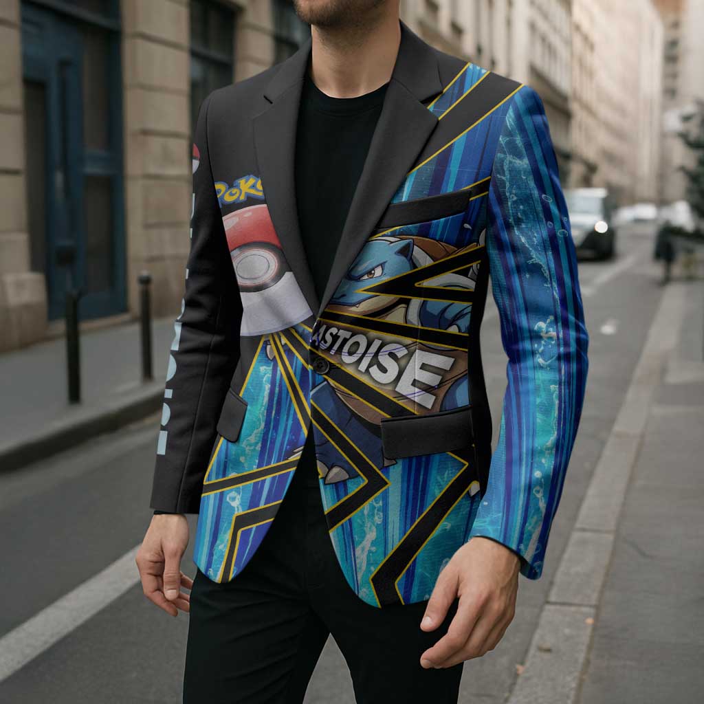 Blastoise Poké Blazer Aqua Burst Comic Style