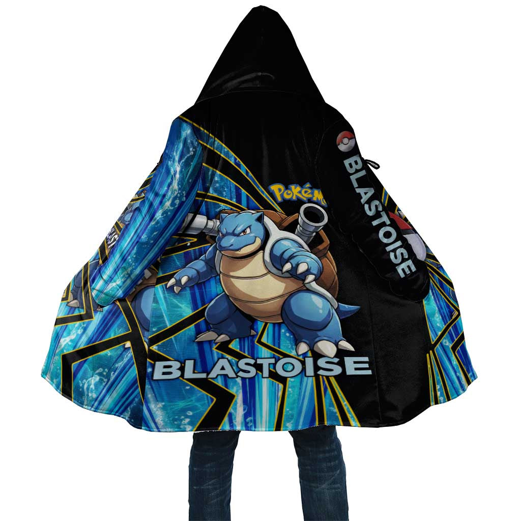 Blastoise Poké Cloak Aqua Burst Comic Style