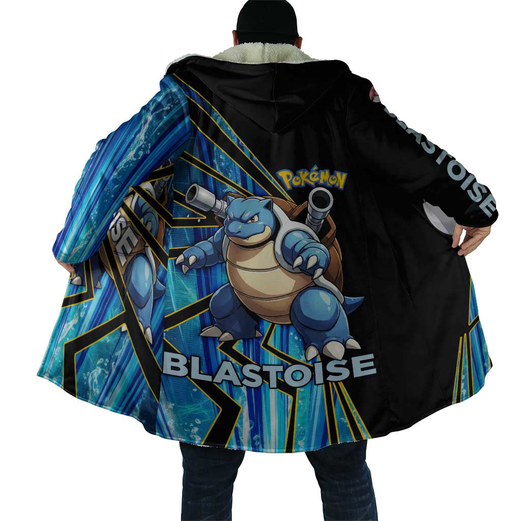 Blastoise Poké Cloak Aqua Burst Comic Style