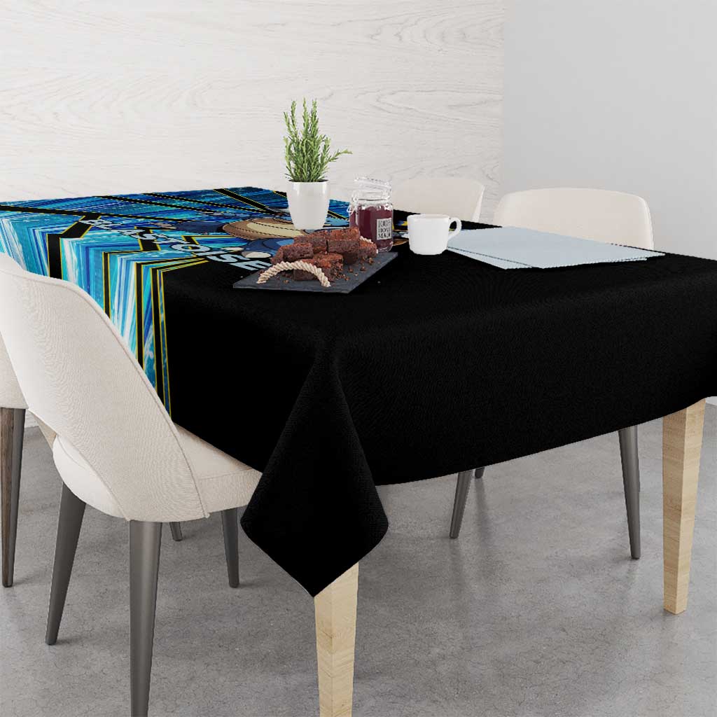 Blastoise Poké Tablecloth Aqua Burst Comic Style