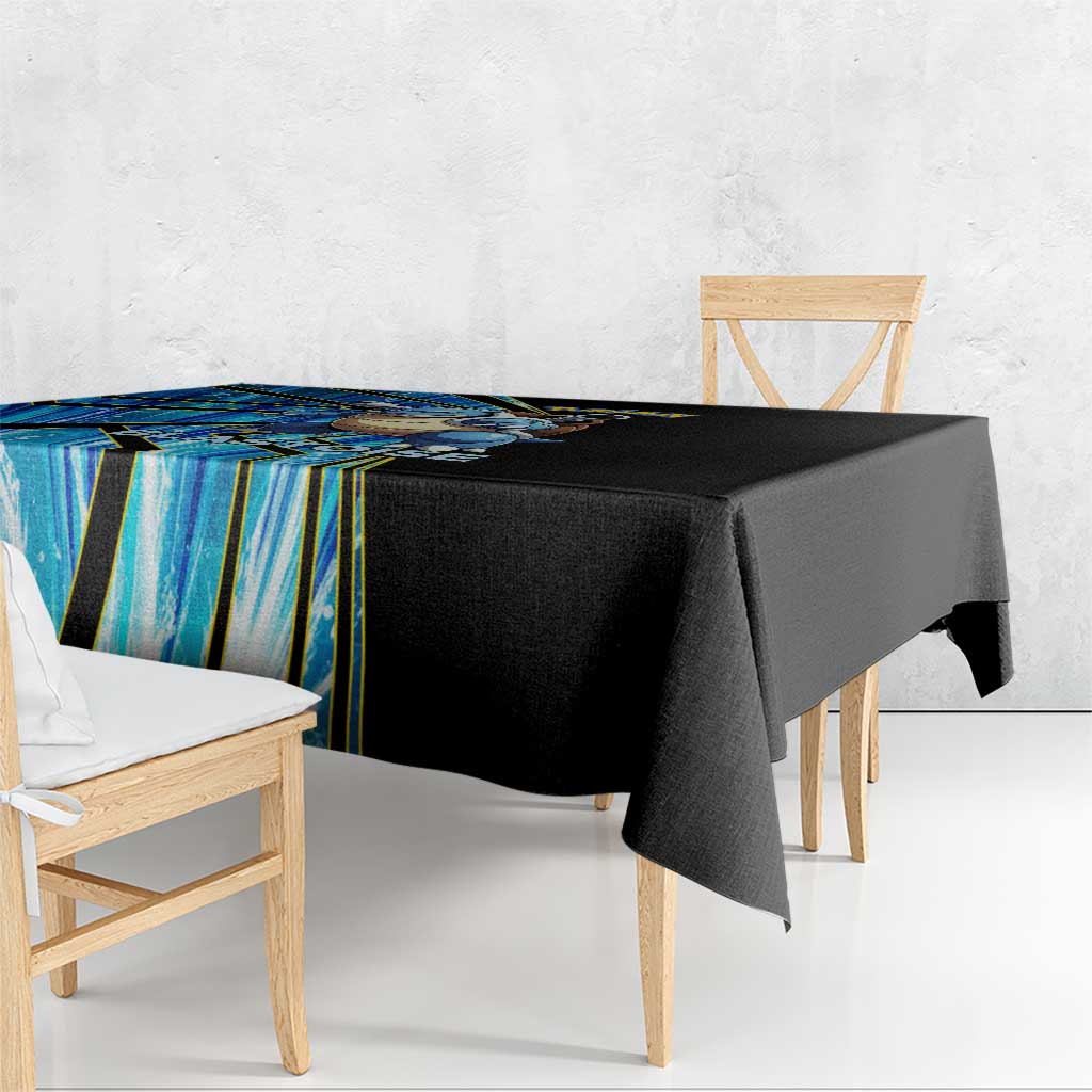 Blastoise Poké Tablecloth Aqua Burst Comic Style