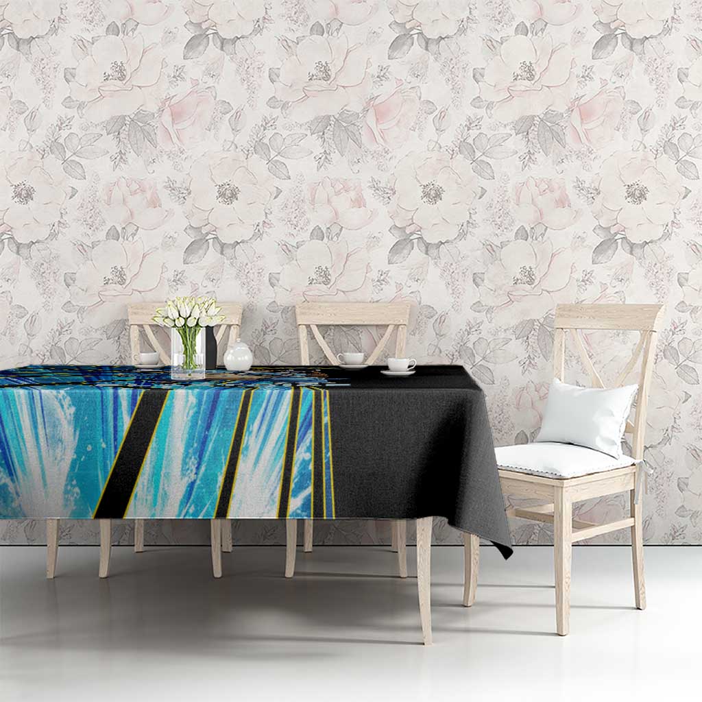Blastoise Poké Tablecloth Aqua Burst Comic Style