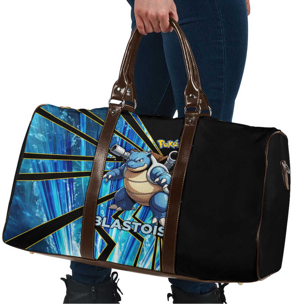 Blastoise Poké Travel Bag Aqua Burst Comic Style