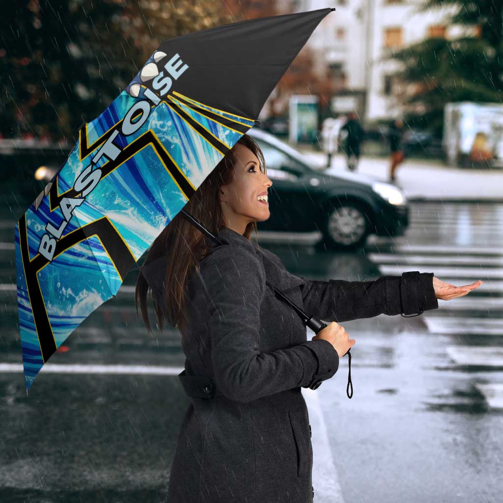 Blastoise Poké Umbrella Aqua Burst Comic Style