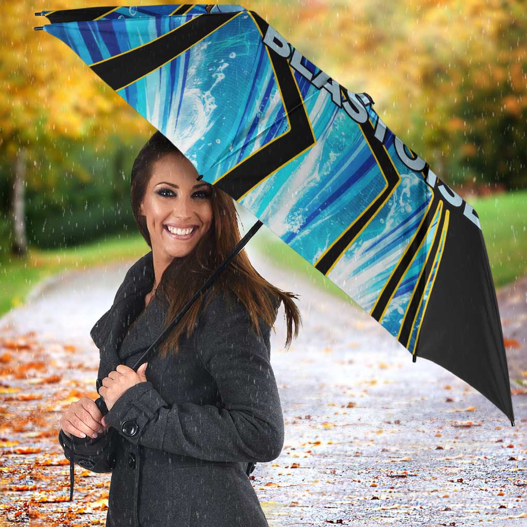 Blastoise Poké Umbrella Aqua Burst Comic Style