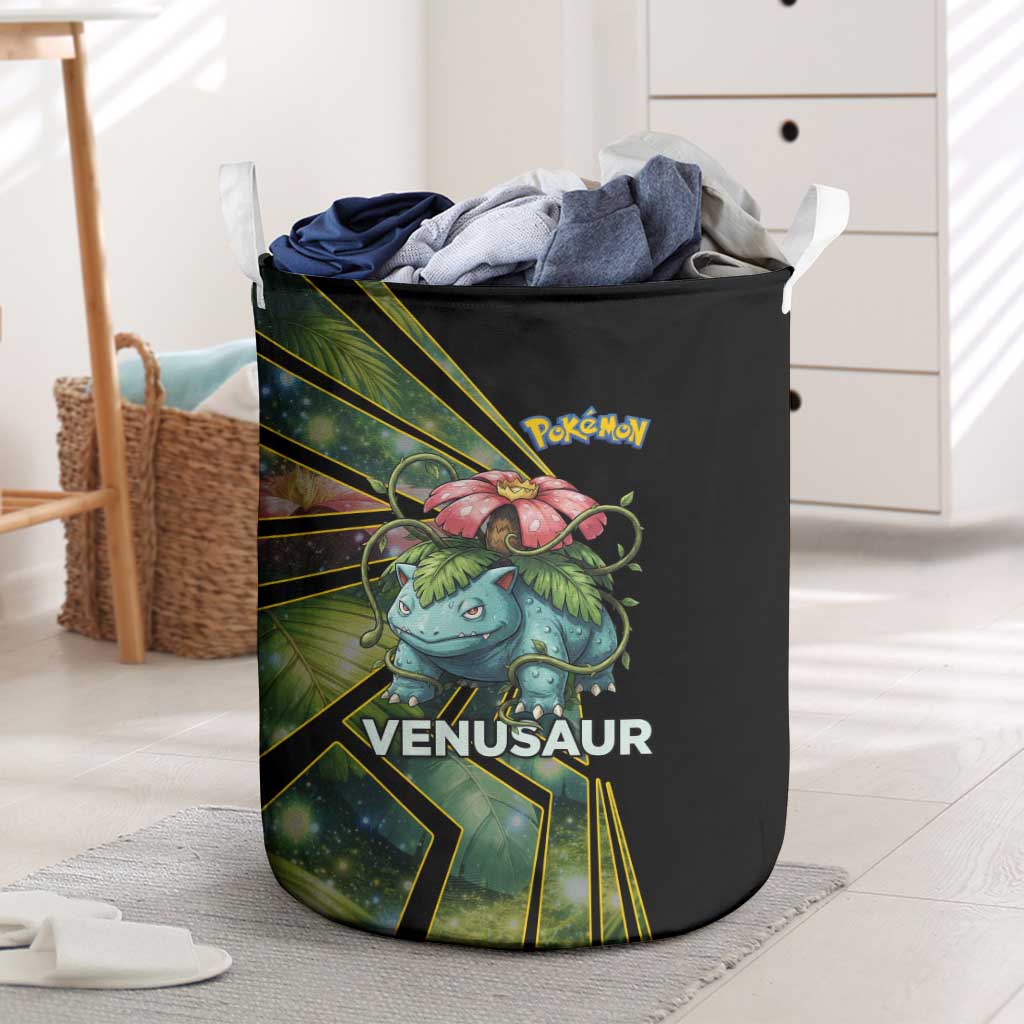 Venusaur Poké Laundry Basket Jungle Flora Comic Style