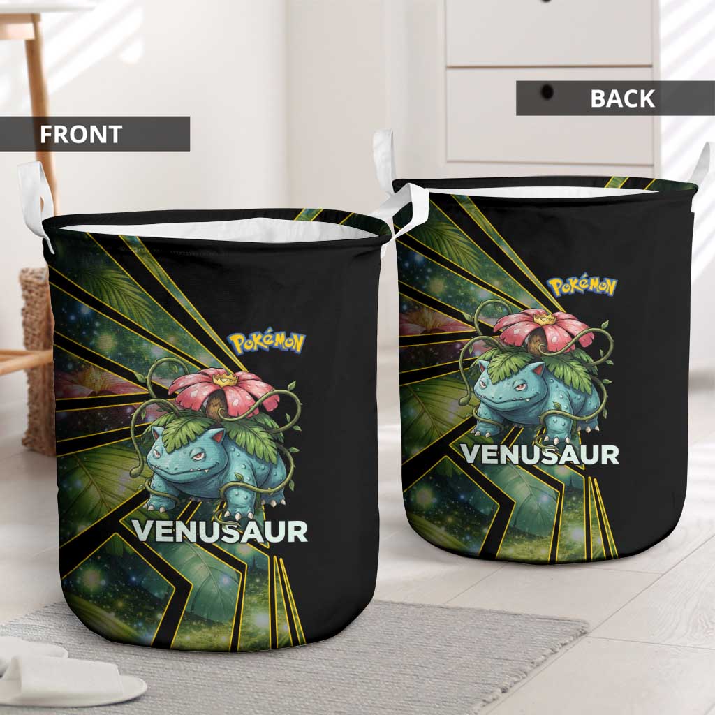 Venusaur Poké Laundry Basket Jungle Flora Comic Style