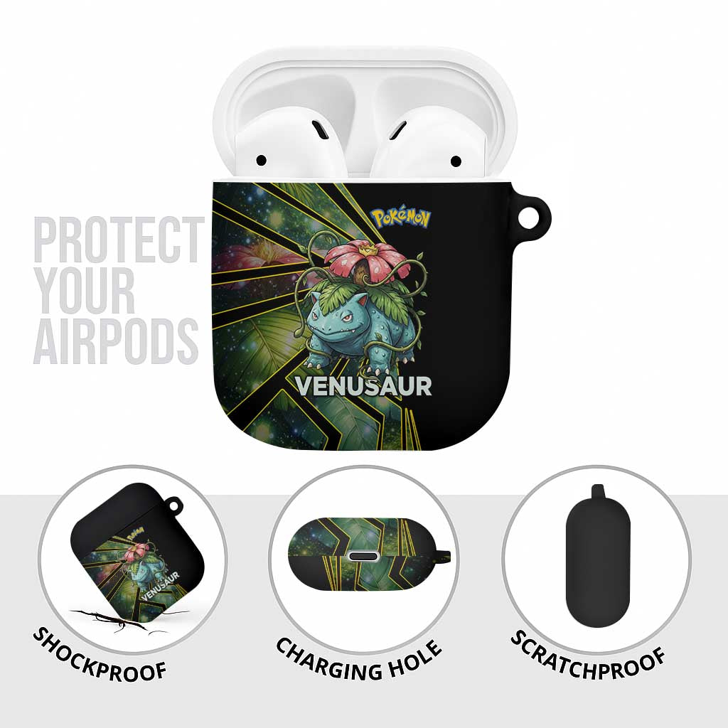 Venusaur Poké AirPods Case Jungle Flora Comic Style