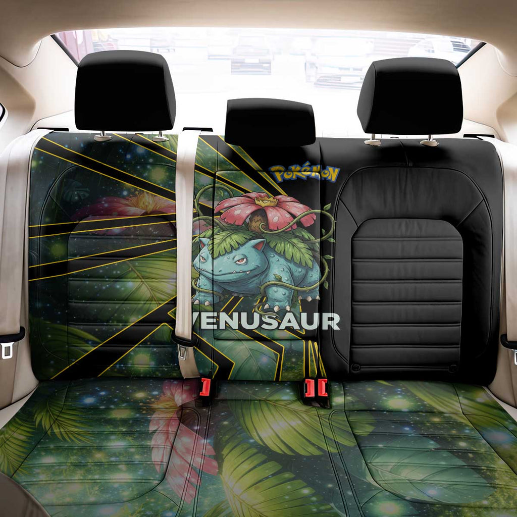 Venusaur Poké Back Car Seat Cover Jungle Flora Comic Style