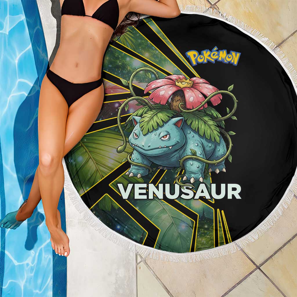 Venusaur Poké Beach Blanket Jungle Flora Comic Style