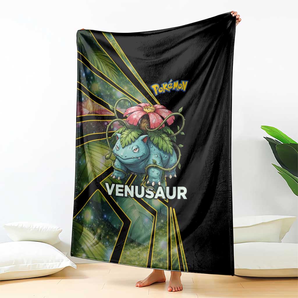 Venusaur Poké Blanket Jungle Flora Comic Style