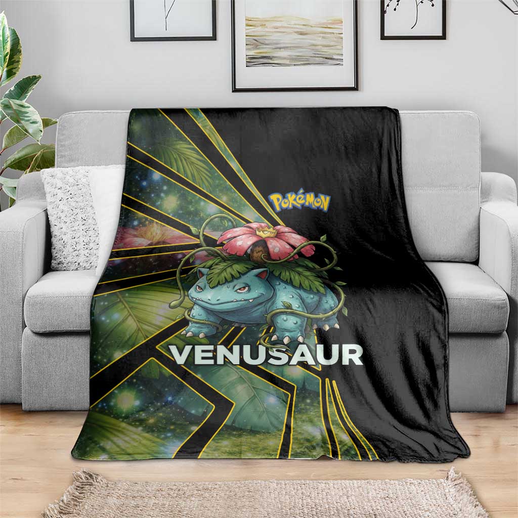 Venusaur Poké Blanket Jungle Flora Comic Style