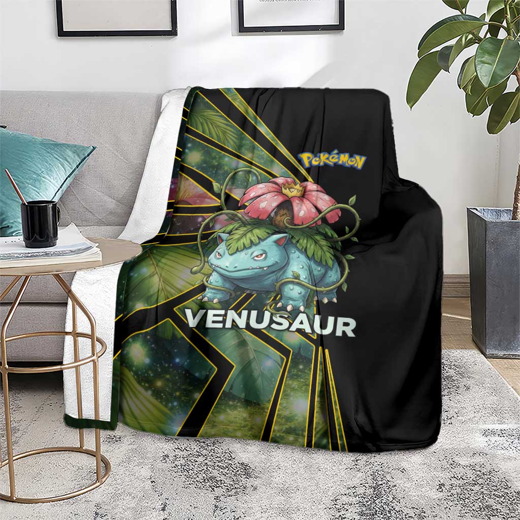 Venusaur Poké Blanket Jungle Flora Comic Style