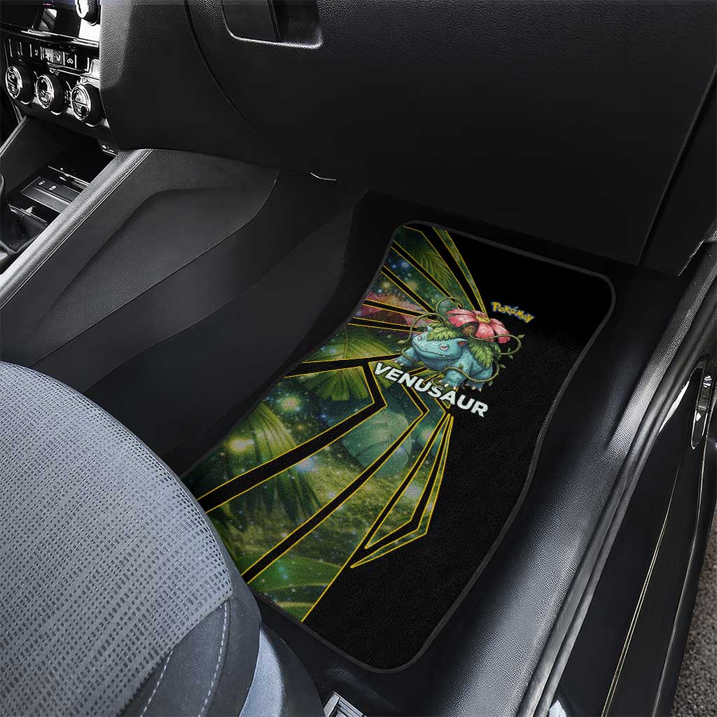 Venusaur Poké Car Mats Jungle Flora Comic Style