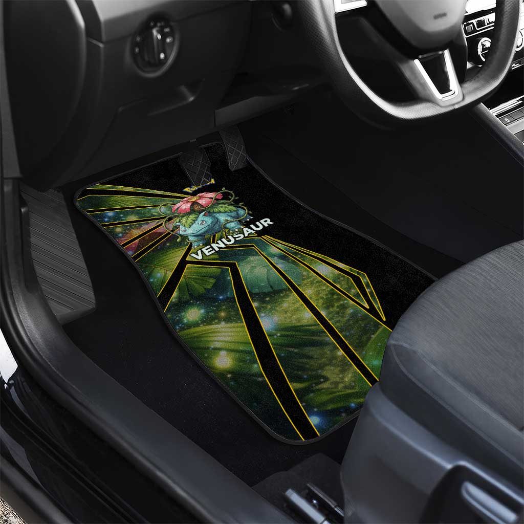 Venusaur Poké Car Mats Jungle Flora Comic Style