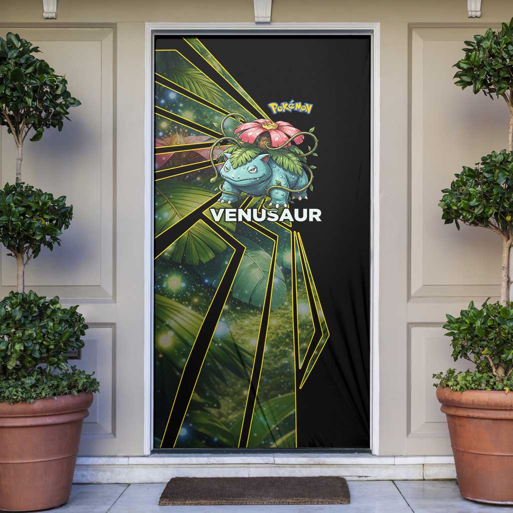 Venusaur Poké Door Cover Jungle Flora Comic Style