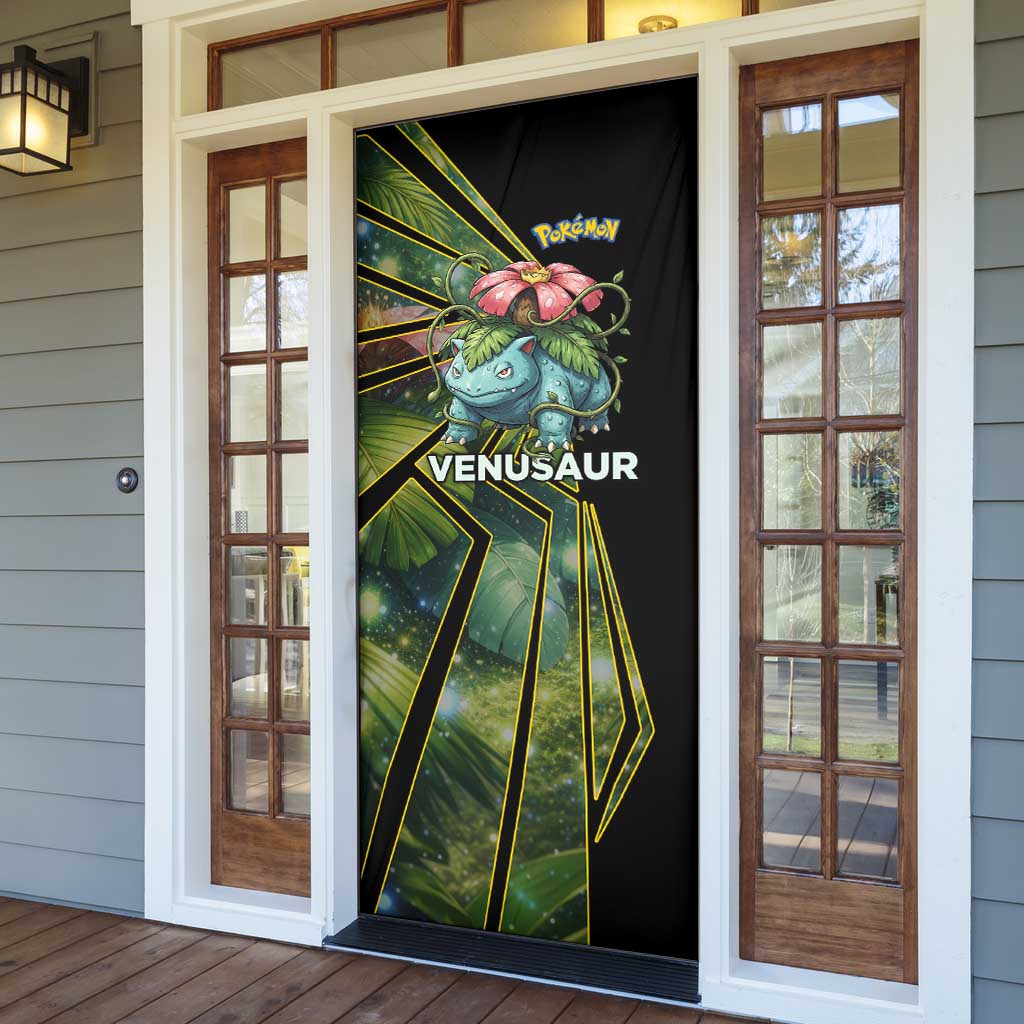 Venusaur Poké Door Cover Jungle Flora Comic Style