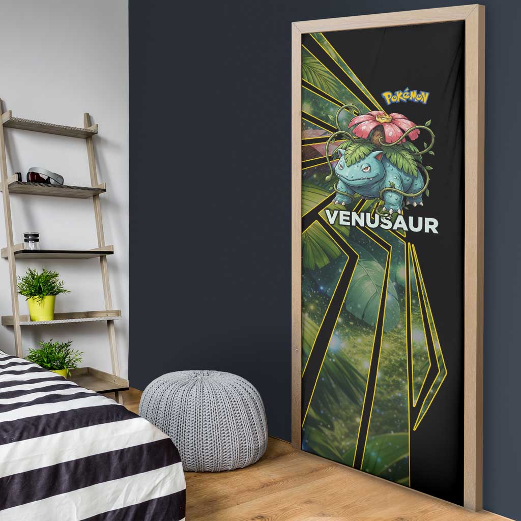 Venusaur Poké Door Cover Jungle Flora Comic Style