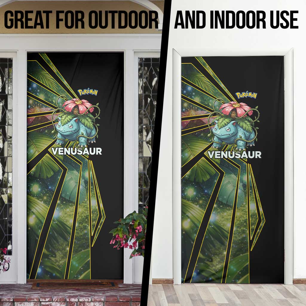 Venusaur Poké Door Cover Jungle Flora Comic Style