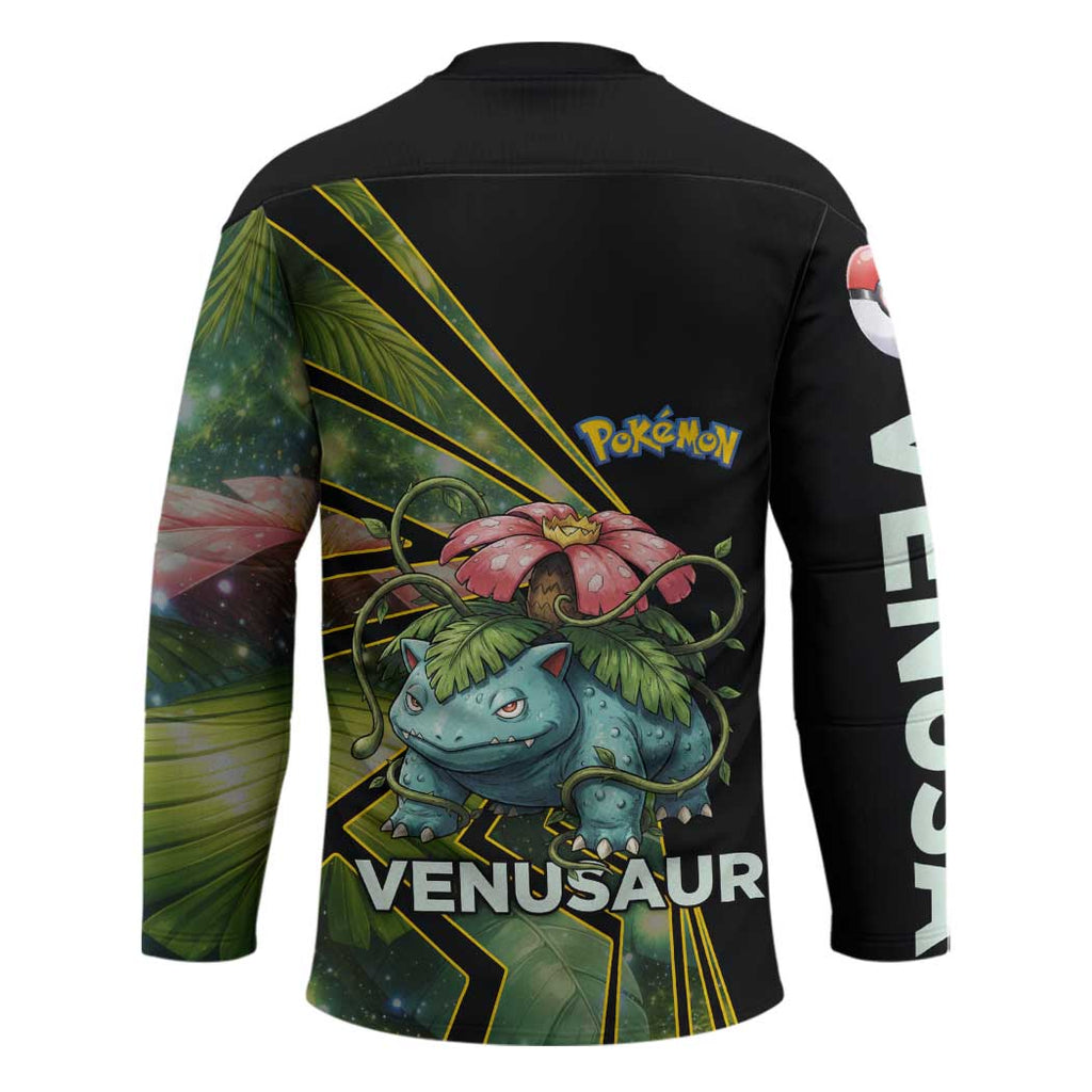 Venusaur Poké Hockey Jersey Jungle Flora Comic Style