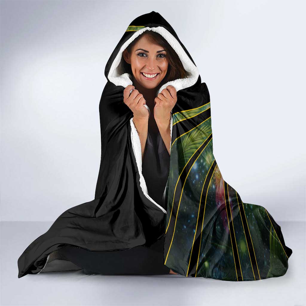Venusaur Poké Hooded Blanket Jungle Flora Comic Style