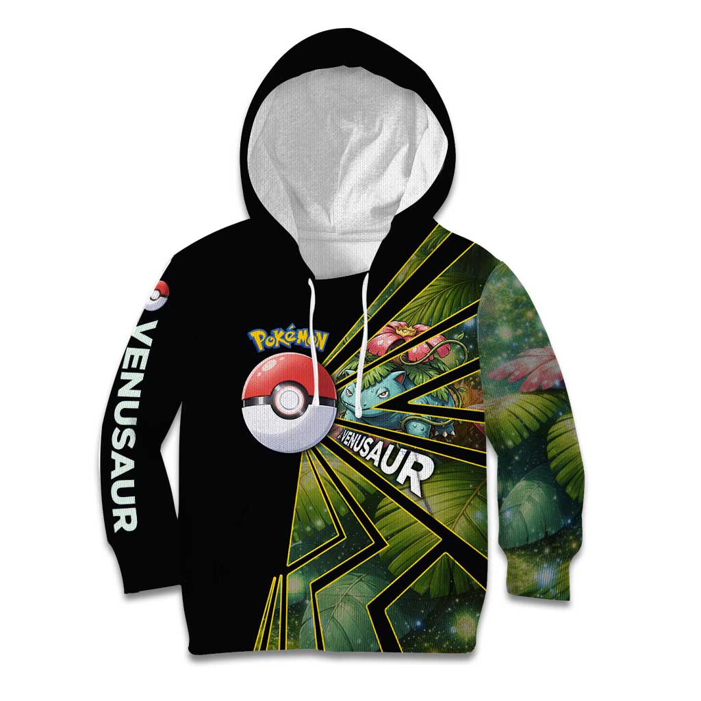 Venusaur Poké Kid Hoodie Jungle Flora Comic Style