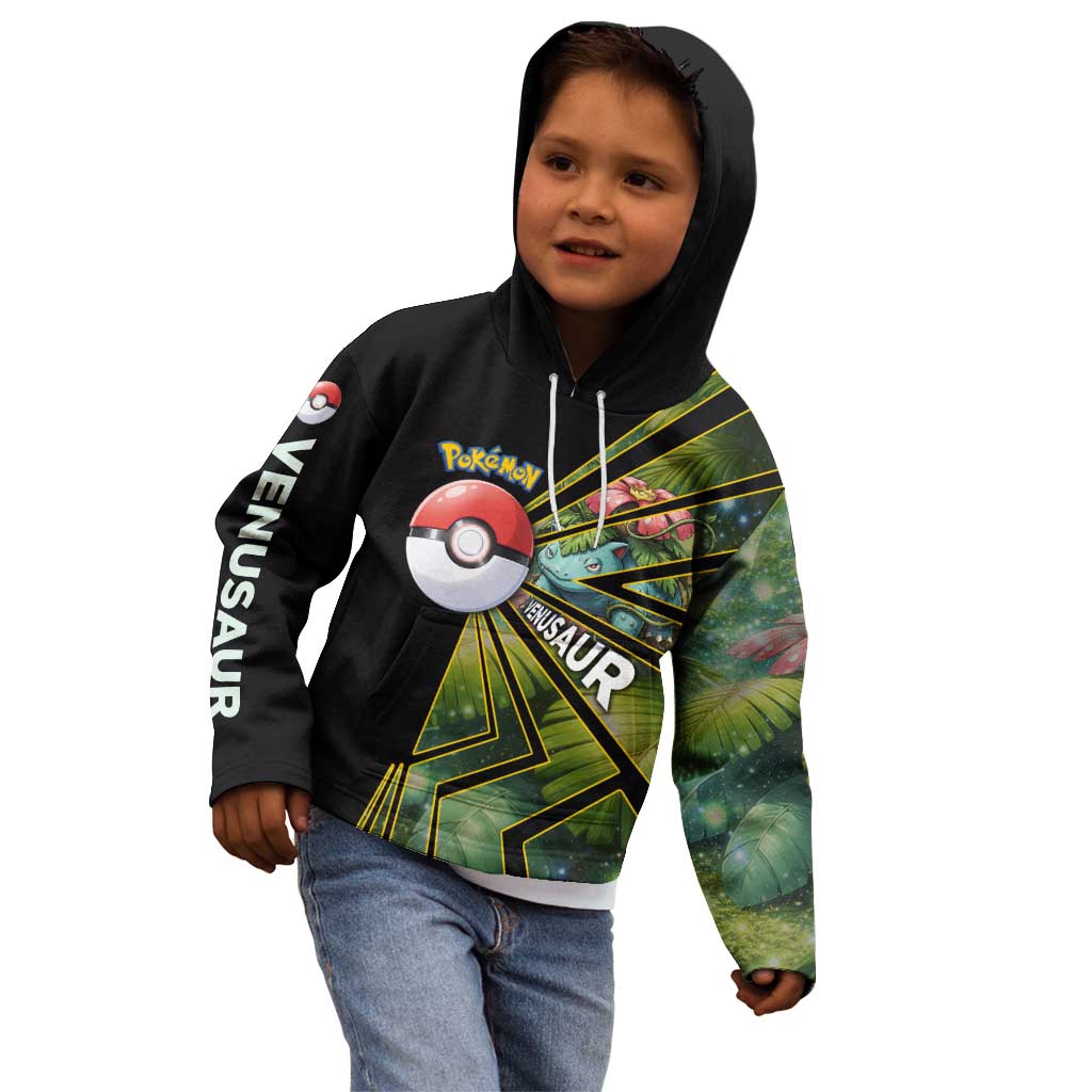 Venusaur Poké Kid Hoodie Jungle Flora Comic Style