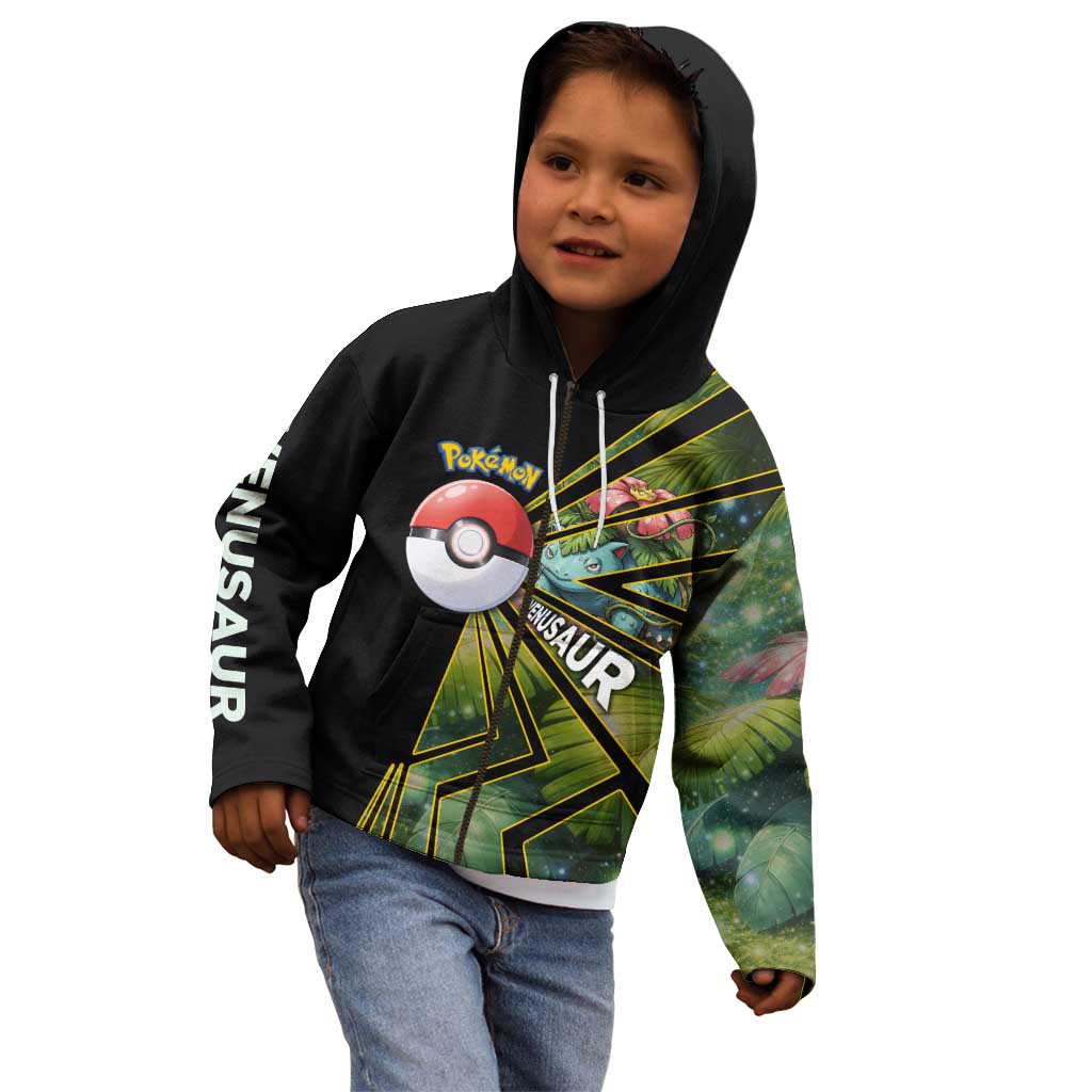 Venusaur Poké Kid Hoodie Jungle Flora Comic Style