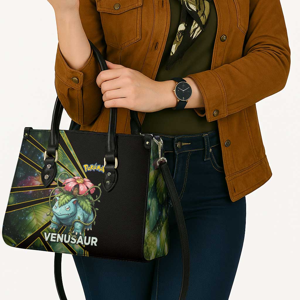 Venusaur Poké Leather Bag Jungle Flora Comic Style