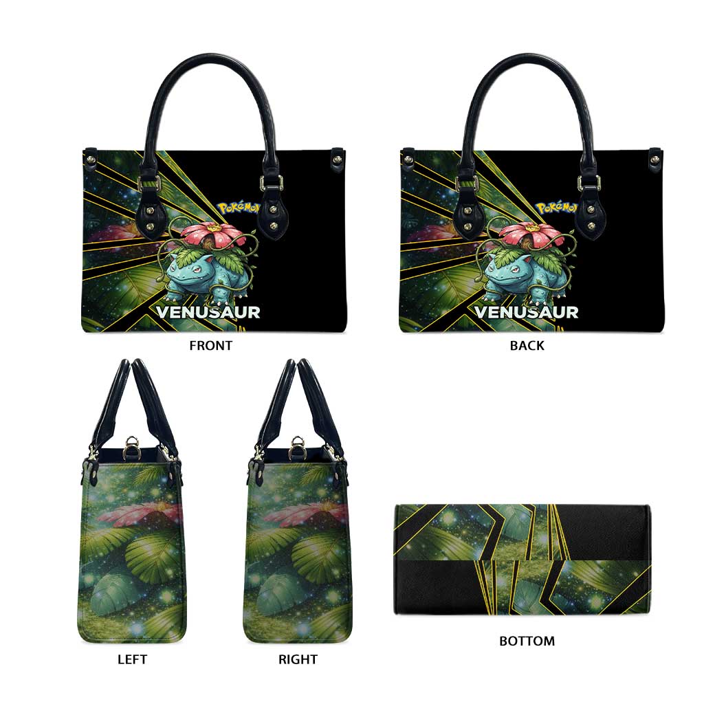 Venusaur Poké Leather Bag Jungle Flora Comic Style