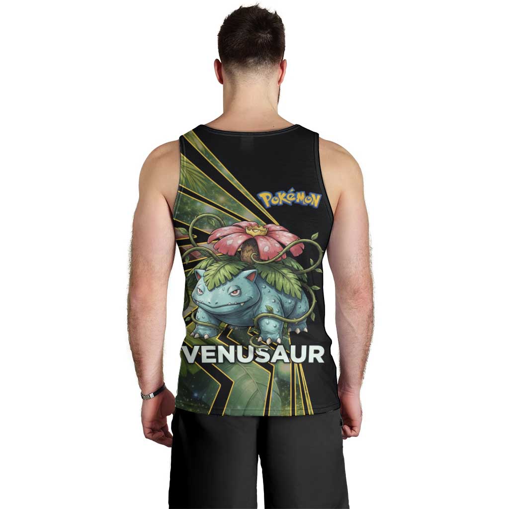 Venusaur Poké Men Tank Top Jungle Flora Comic Style