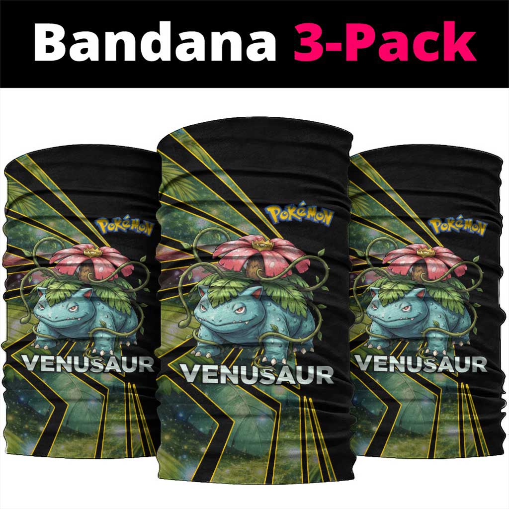 Venusaur Poké Neck Gaiter Jungle Flora Comic Style