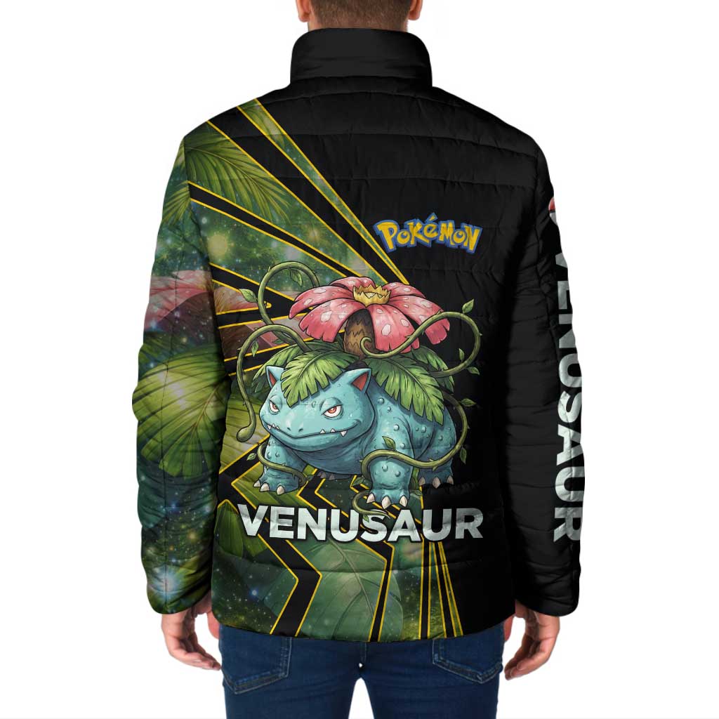 Venusaur Poké Padded Jacket Jungle Flora Comic Style