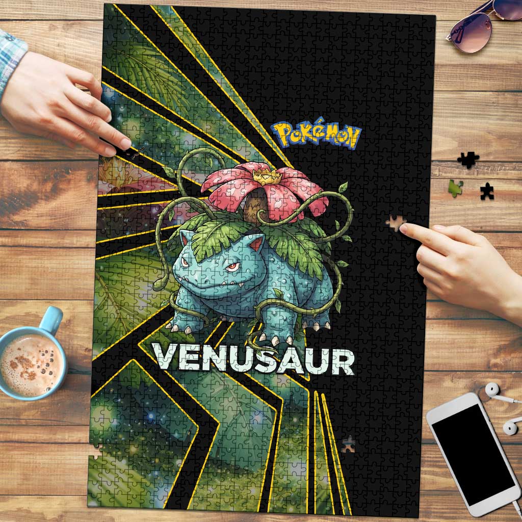 Venusaur Poké Puzzle Jungle Flora Comic Style