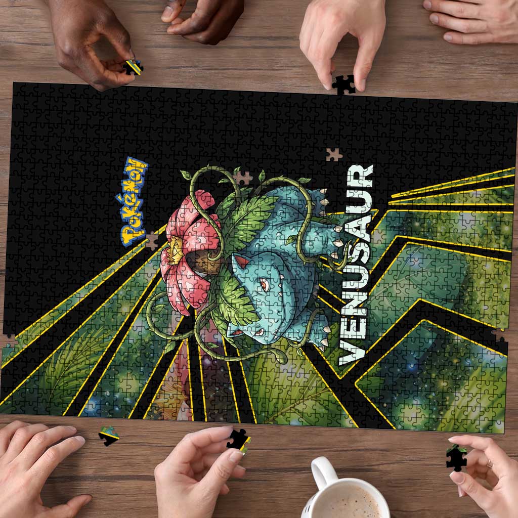 Venusaur Poké Puzzle Jungle Flora Comic Style