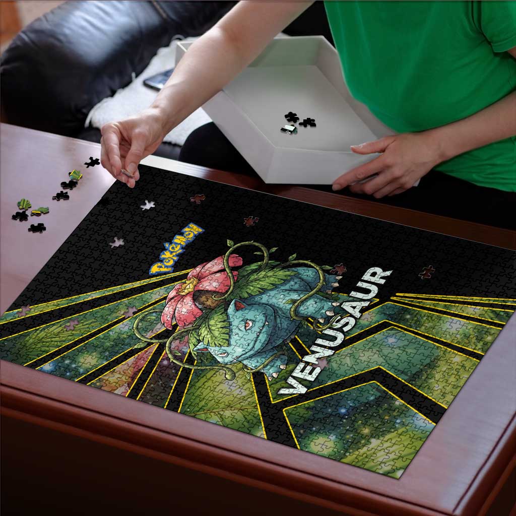 Venusaur Poké Puzzle Jungle Flora Comic Style