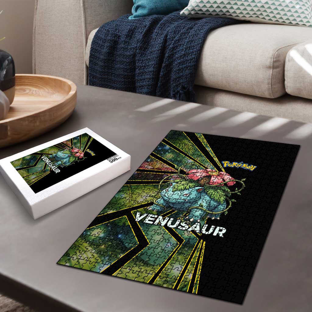 Venusaur Poké Puzzle Jungle Flora Comic Style