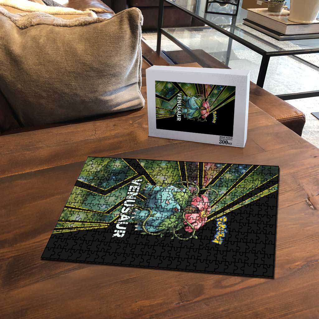 Venusaur Poké Puzzle Jungle Flora Comic Style