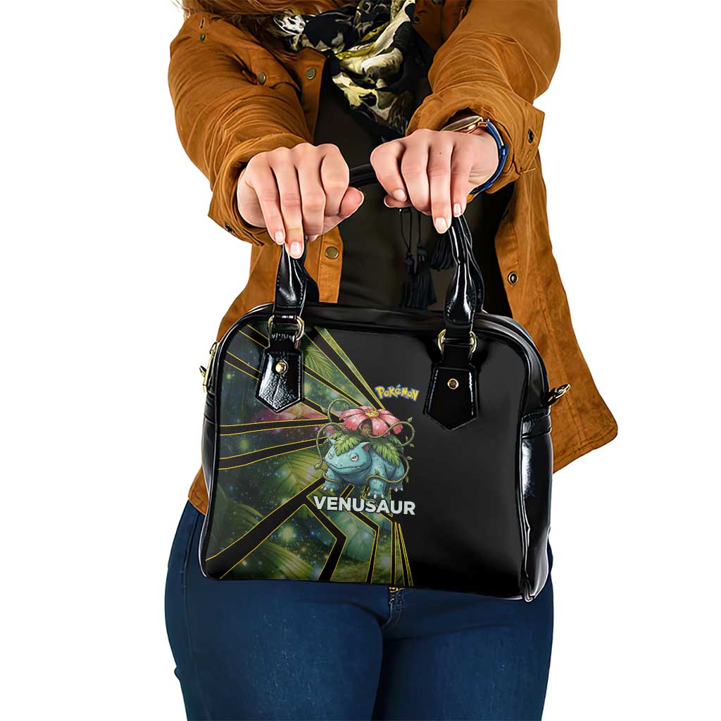 Venusaur Poké Shoulder Handbag Jungle Flora Comic Style