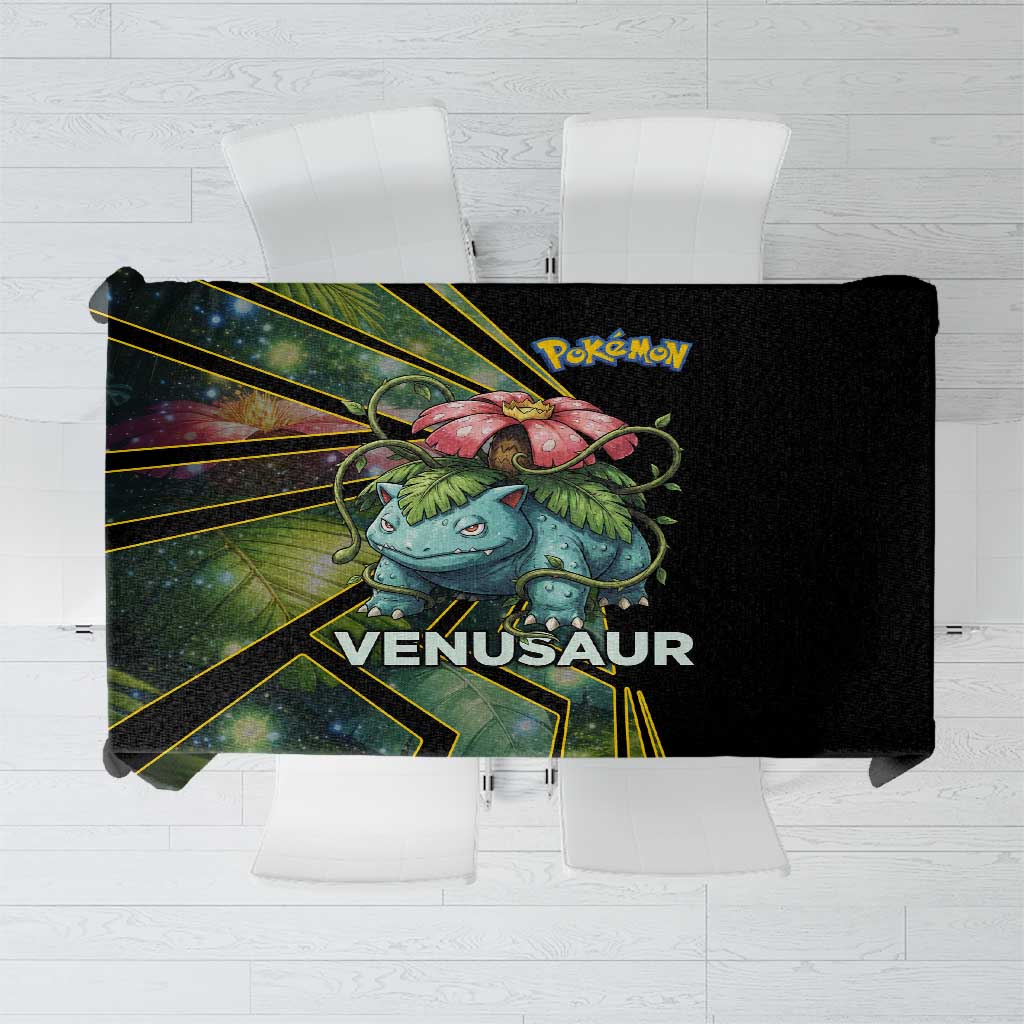 Venusaur Poké Tablecloth Jungle Flora Comic Style