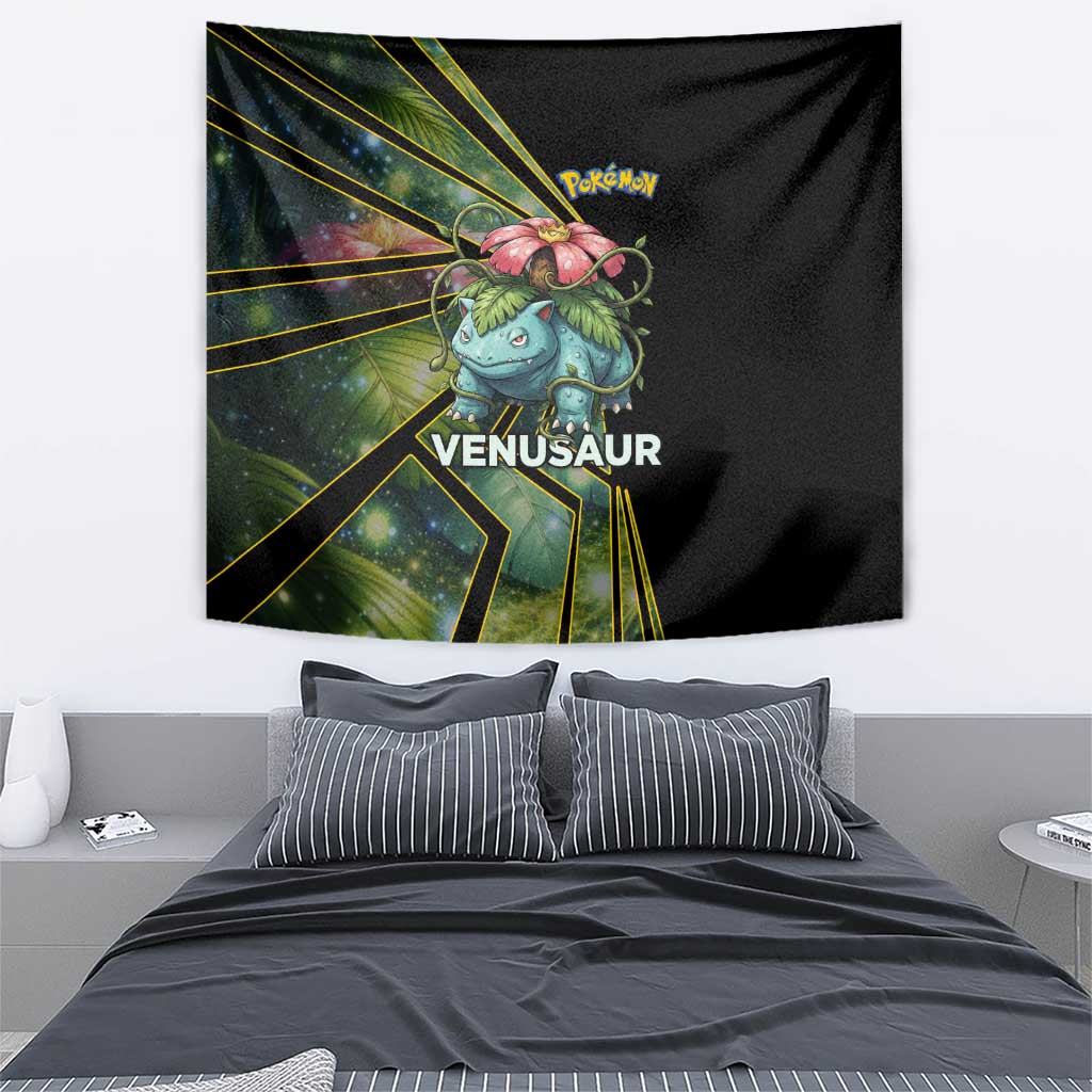 Venusaur Poké Tapestry Jungle Flora Comic Style