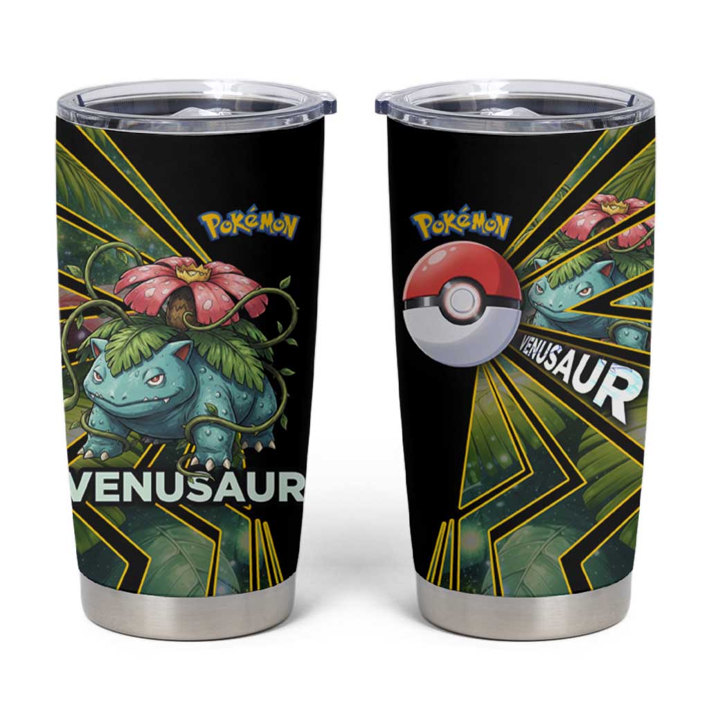 Venusaur Poké Tumbler Cup Jungle Flora Comic Style