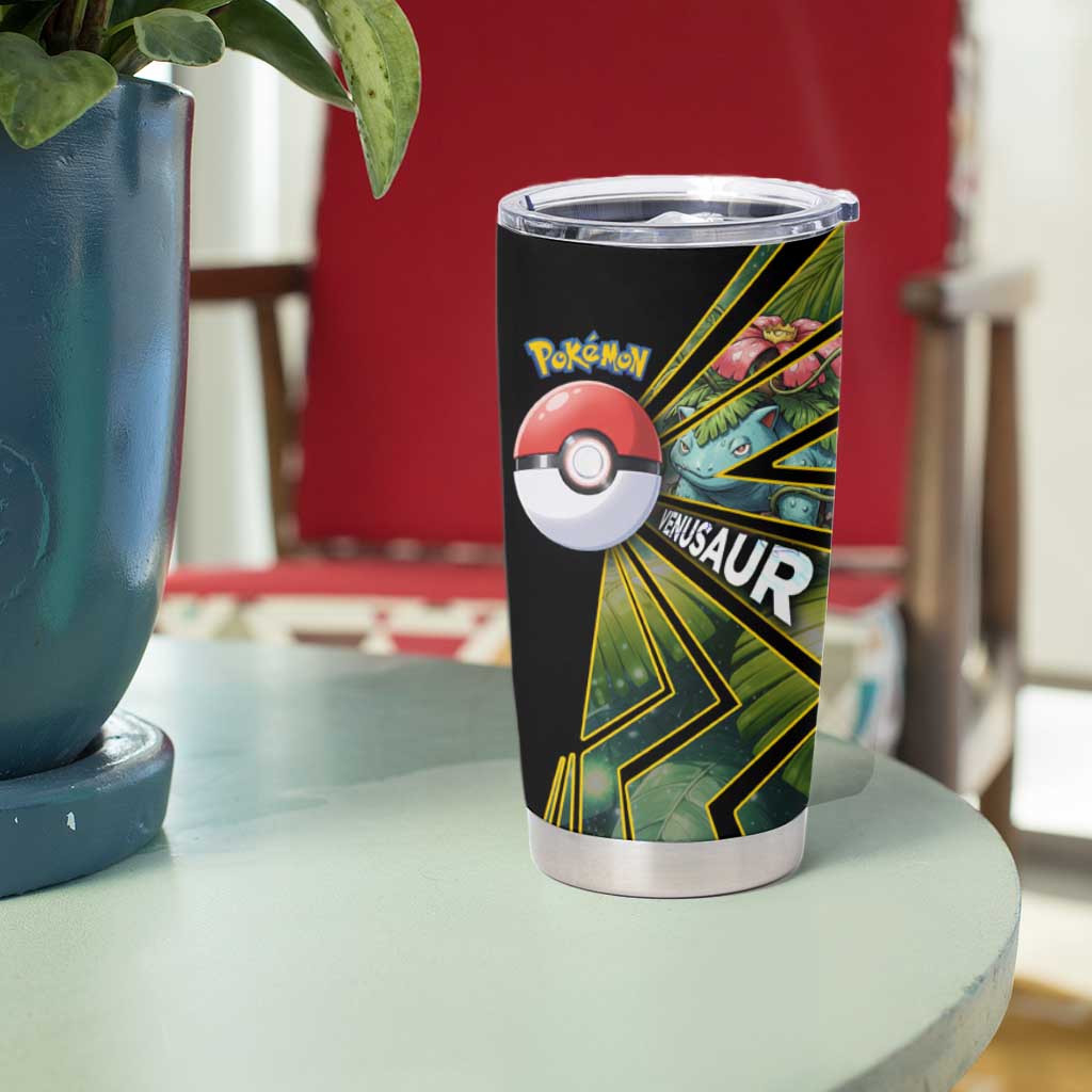 Venusaur Poké Tumbler Cup Jungle Flora Comic Style