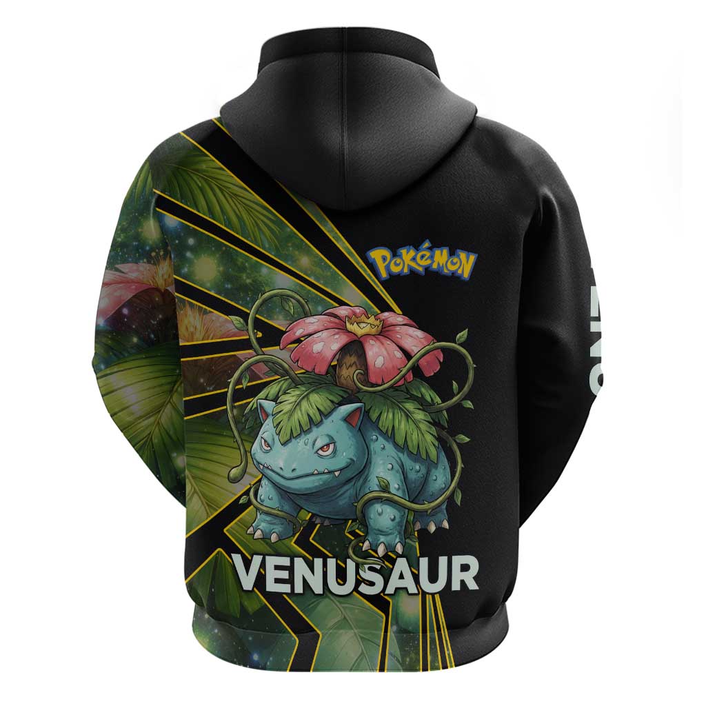 Venusaur Poké Zip Hoodie Jungle Flora Comic Style