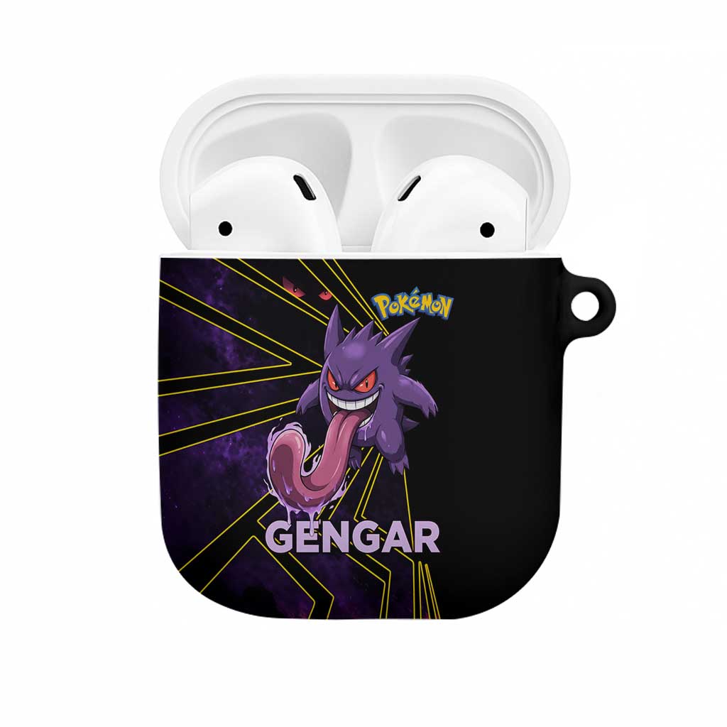 Gengar Poké AirPods Case Neon Shadow Comic Style