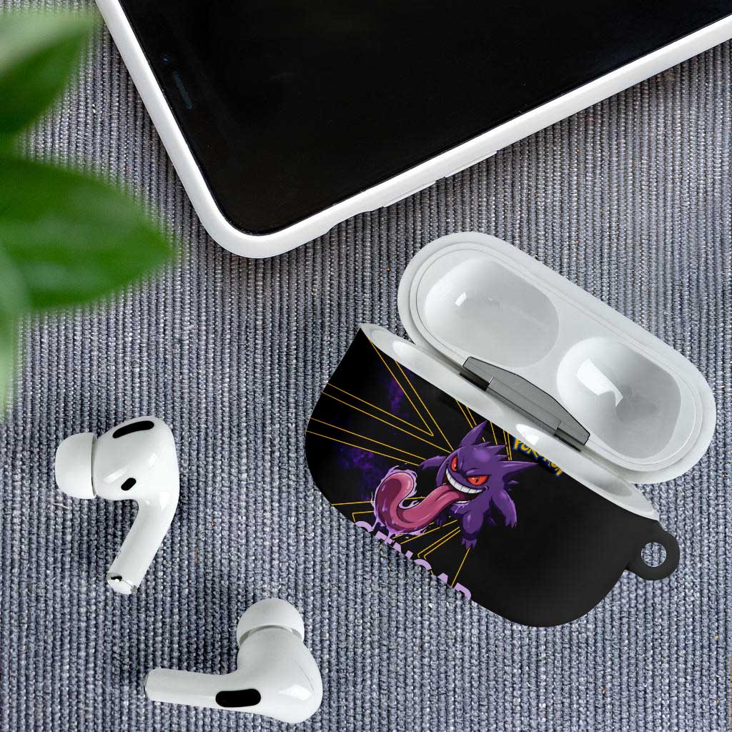 Gengar Poké AirPods Case Neon Shadow Comic Style