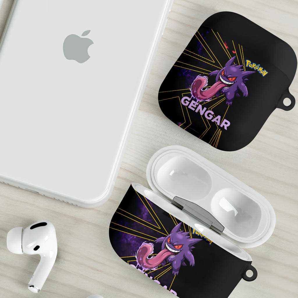 Gengar Poké AirPods Case Neon Shadow Comic Style